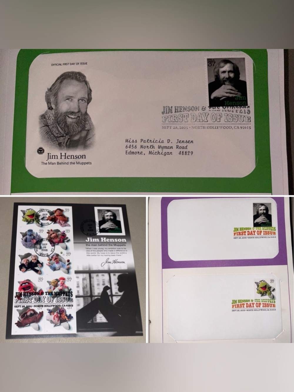 USPS Master FDC Archive: 127 Unaddressed
Muppets Civil Rights & Children's Books